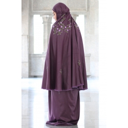 Telekung Haseena - Twilight Purple