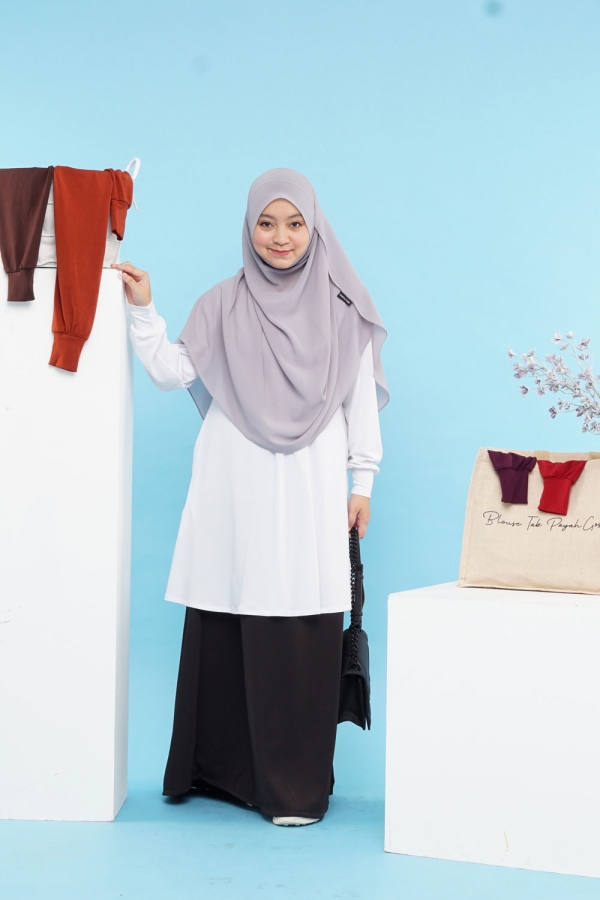 Xtra Luna Blouse - White