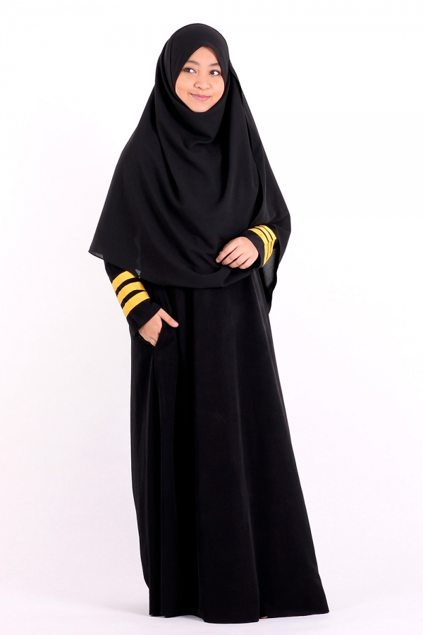 Jubah Pilot - Royal Black Jubah Pilot - Royal Black