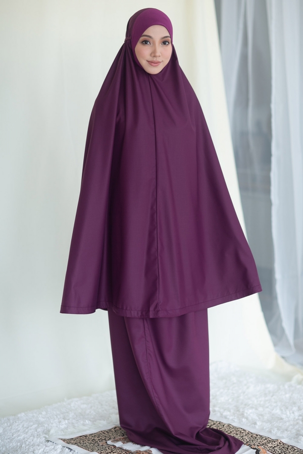 Medina Telekung - Morocco (Dark Purple) Medina Telekung - Morocco (Dark Purple)