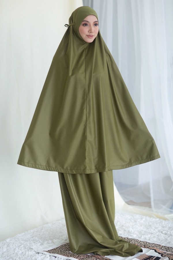 Medina Telekung - Jordan (Olive) Medina Telekung - Jordan (Olive)
