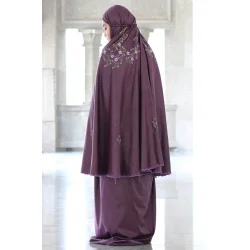 Telekung Haseena - Twilight Purple